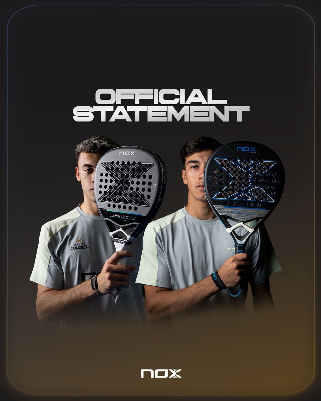 Comunicado oficial - Valentino Gabriel Libaak y Leandro Román Augsburger tienen contrato en vigor con NOX - NOX