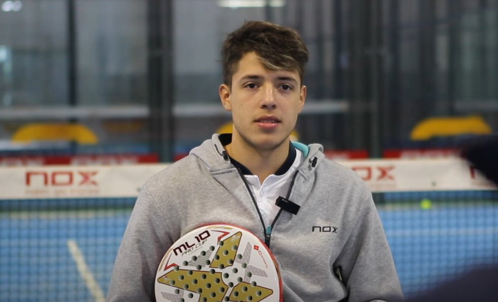 Cuando Agustín era una joven promesa del pádel - NOX