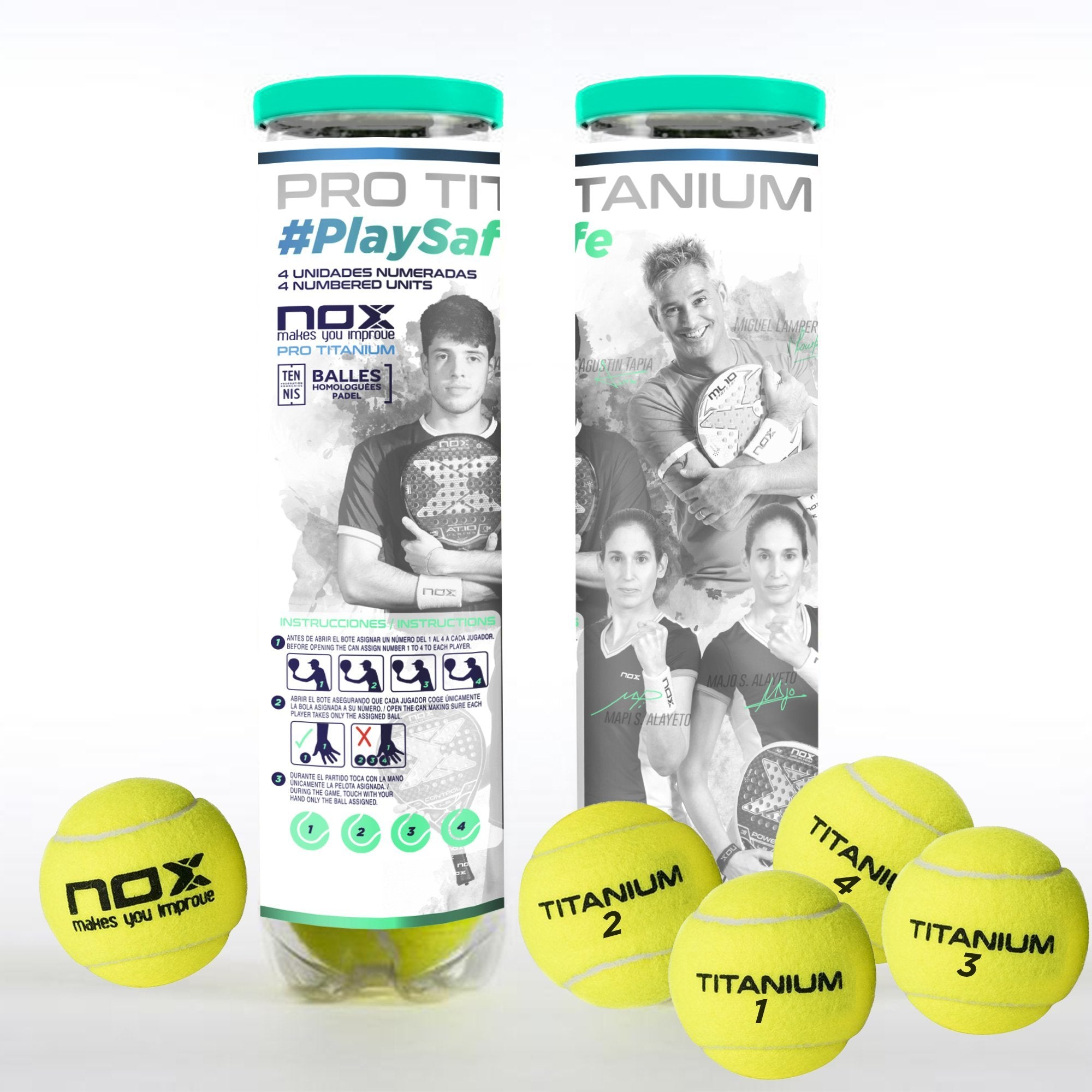 NOX lanza las primeras bolas de pádel pensadas para minimizar el riesgo de contagio por coronavirus - NOX
