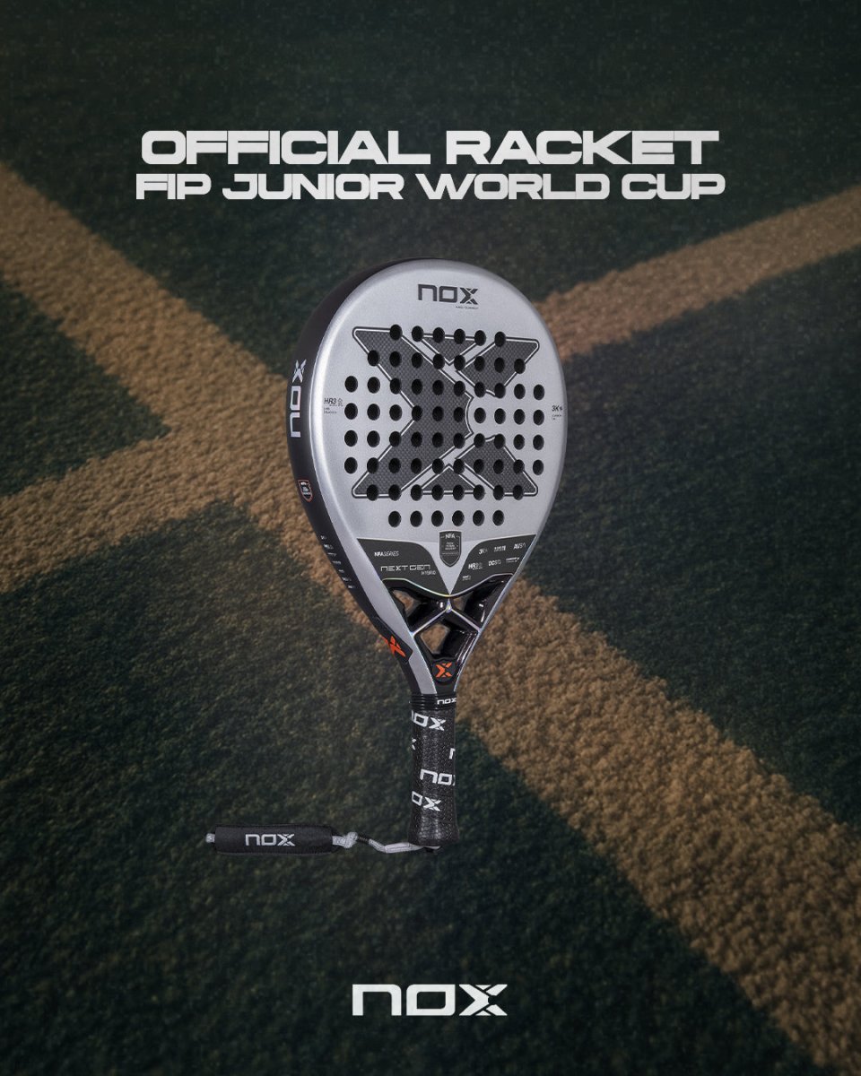 Nox, Pala Oficial del FIP Junior World CUP: apostamos por las futuras estrellas del pádel - NOX
