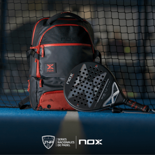 NOX, Pala y Mochila Oficial de Series Nacionales de Pádel - NOX