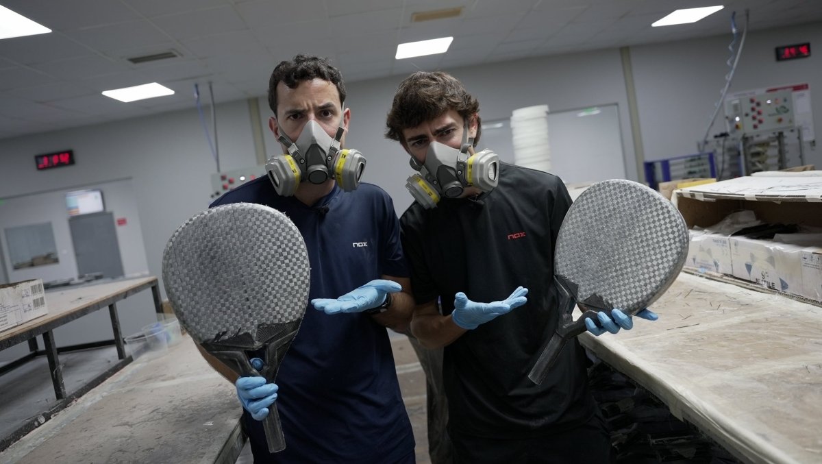 PABLO DE EL4SET FABRICA SU PROPIA PALA FT EDU ALONSO - NOX