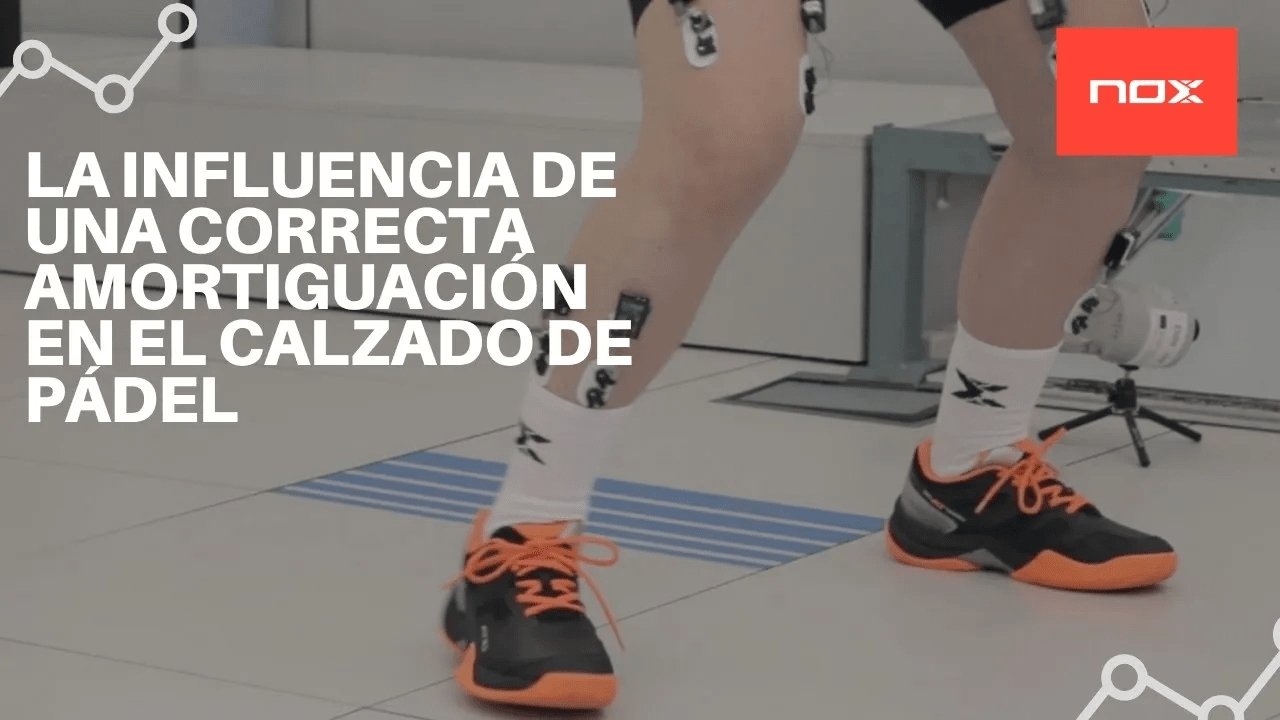 ¿Qué papel juega la amortiguación y cómo debe ser en el calzado de pádel? - NOX