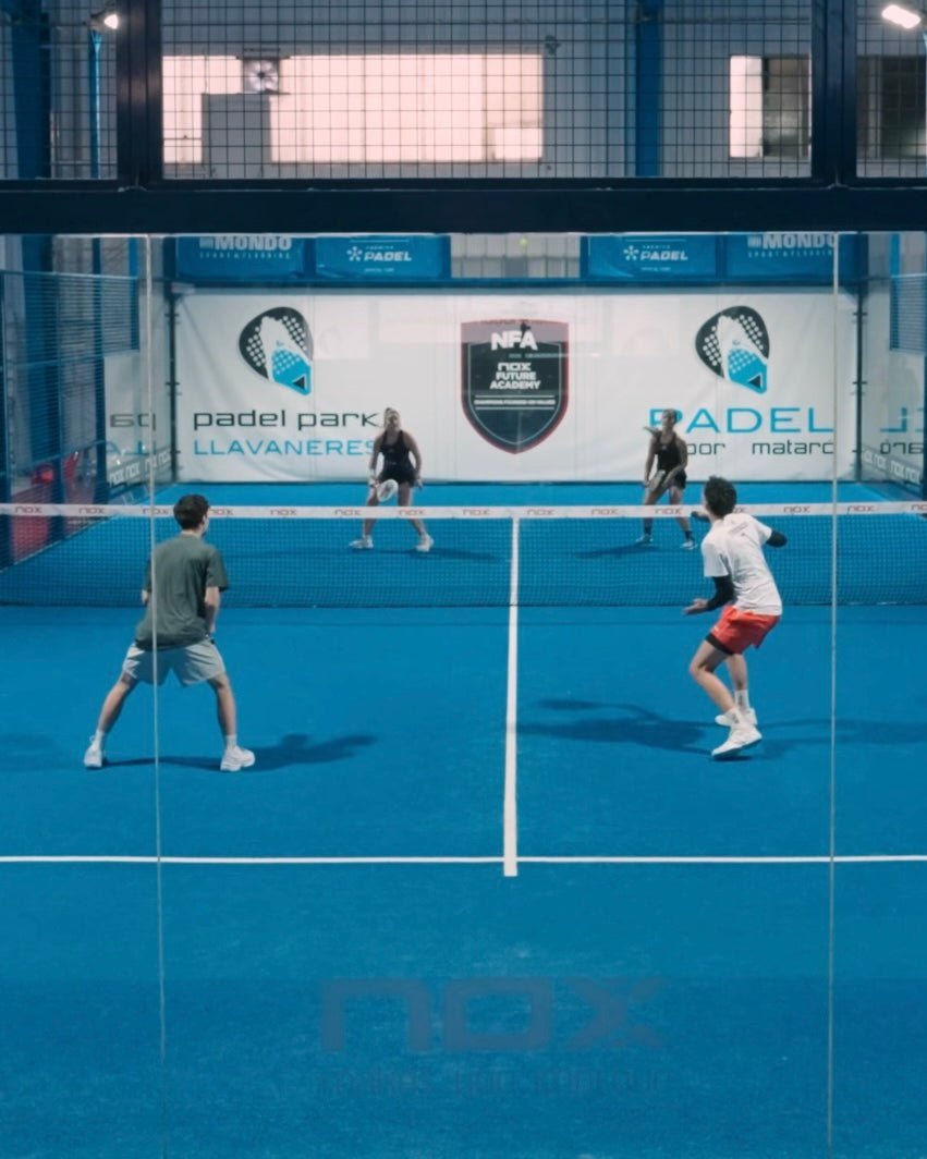 TRESCO: 2 JUGADORAS TOP MUNDIAL vs 2 JUGADORES AMATEURS - NOX