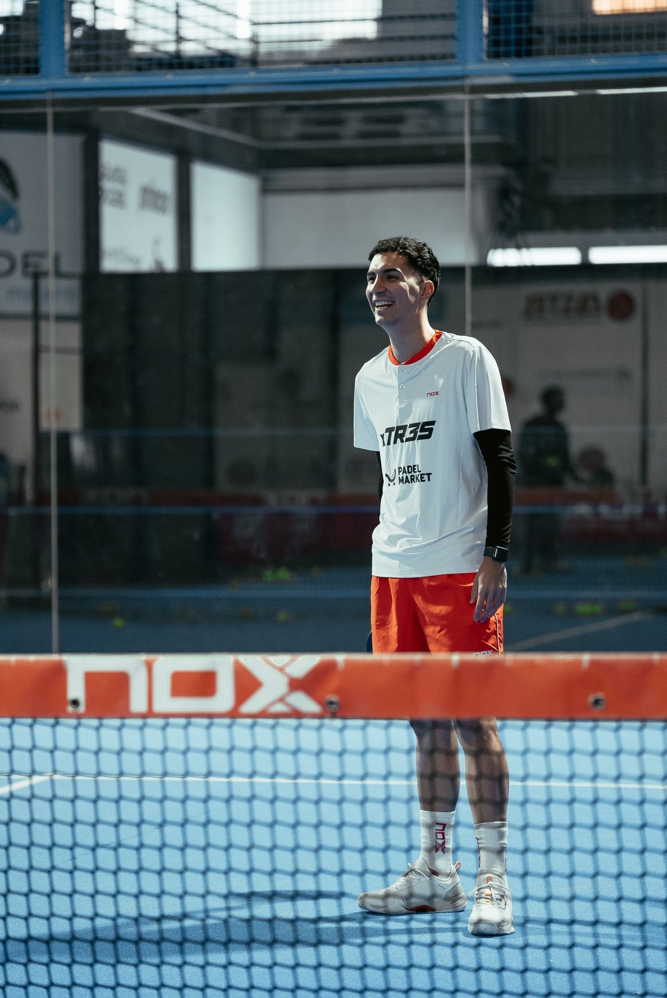 Tresco prueba la nueva colección de palas de NOX - NOX