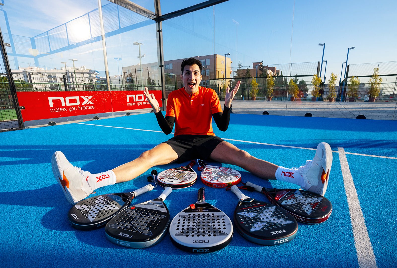 Tresco prueba nuestra nueva colección de palas: ya tiene su favorita para este 2024 - NOX