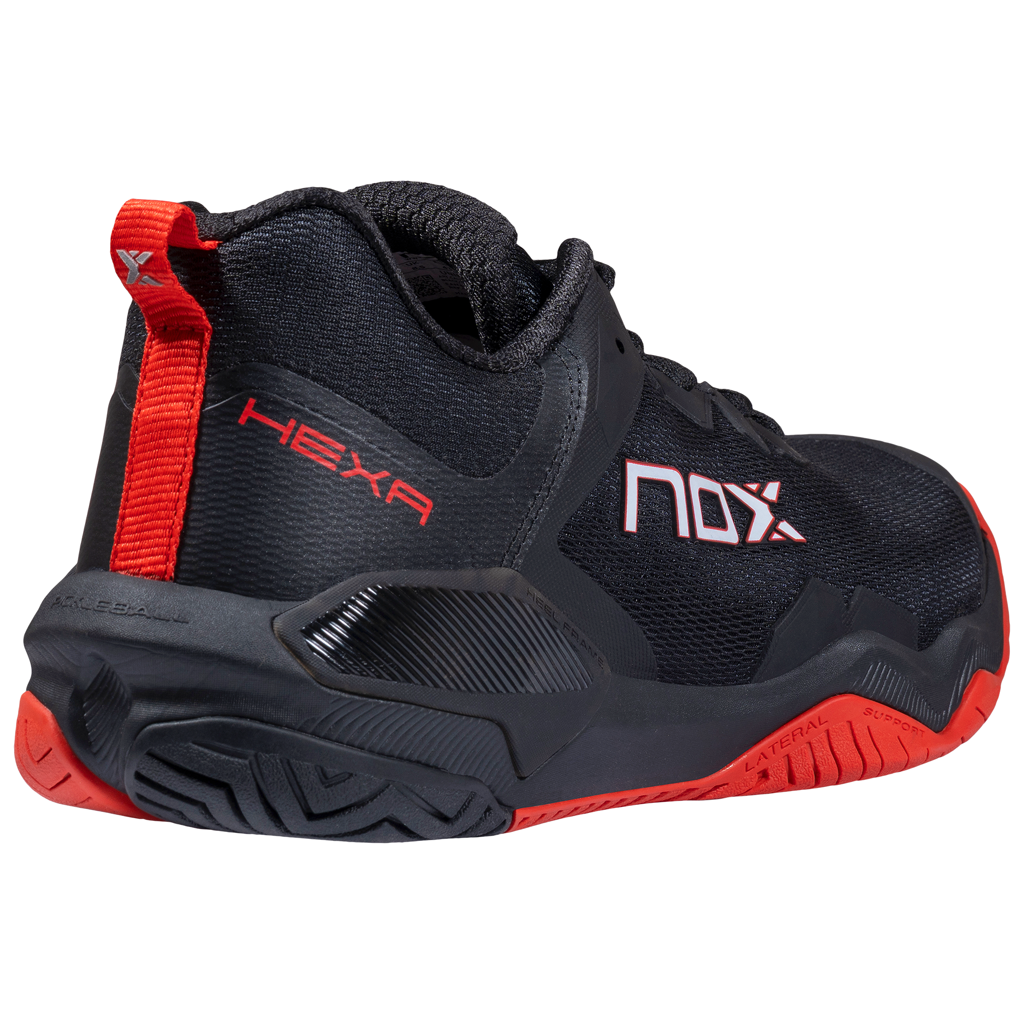 Zapatillas de Pickleball LUX HEXA Black/Molten Lava