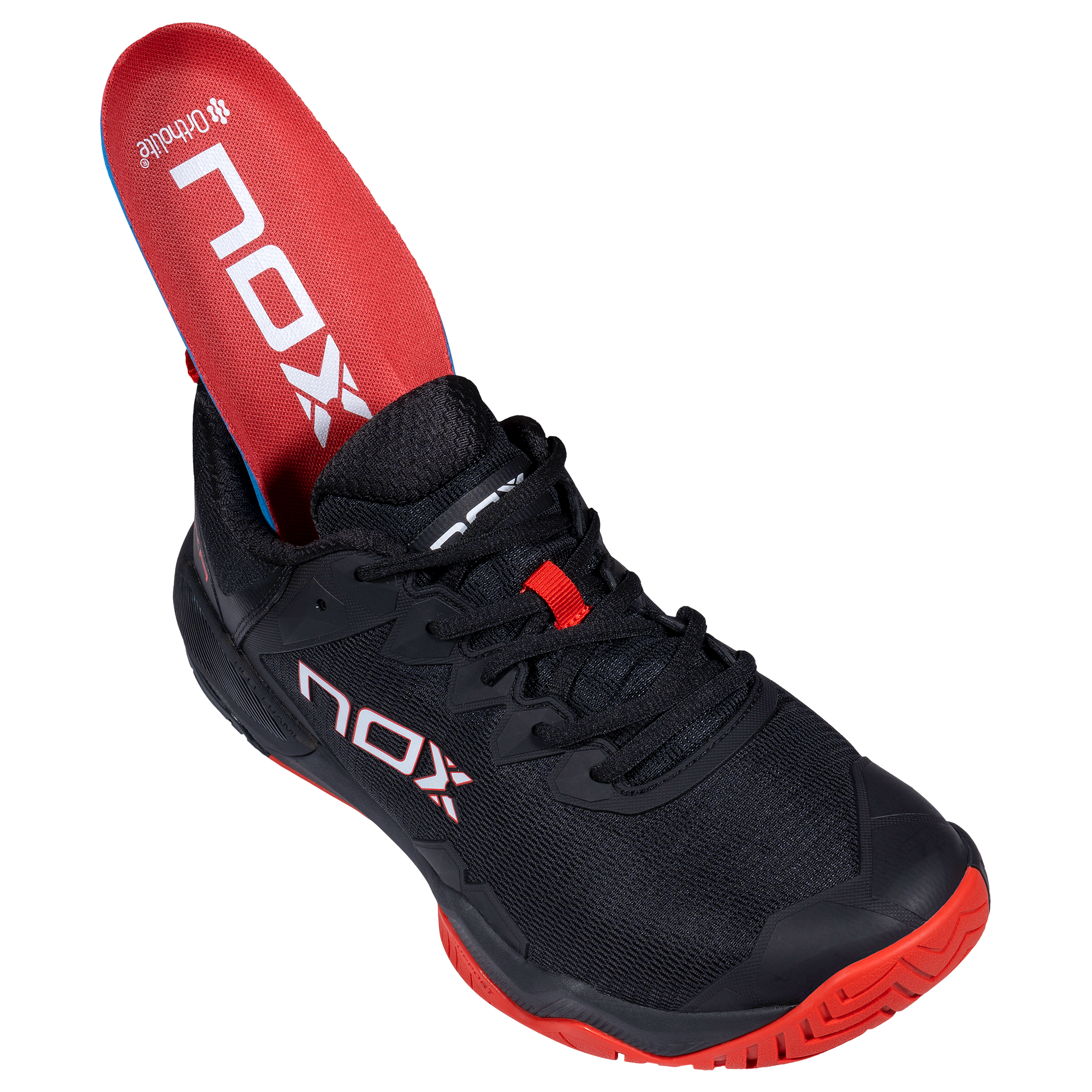 Zapatillas de Pickleball LUX HEXA Black/Molten Lava