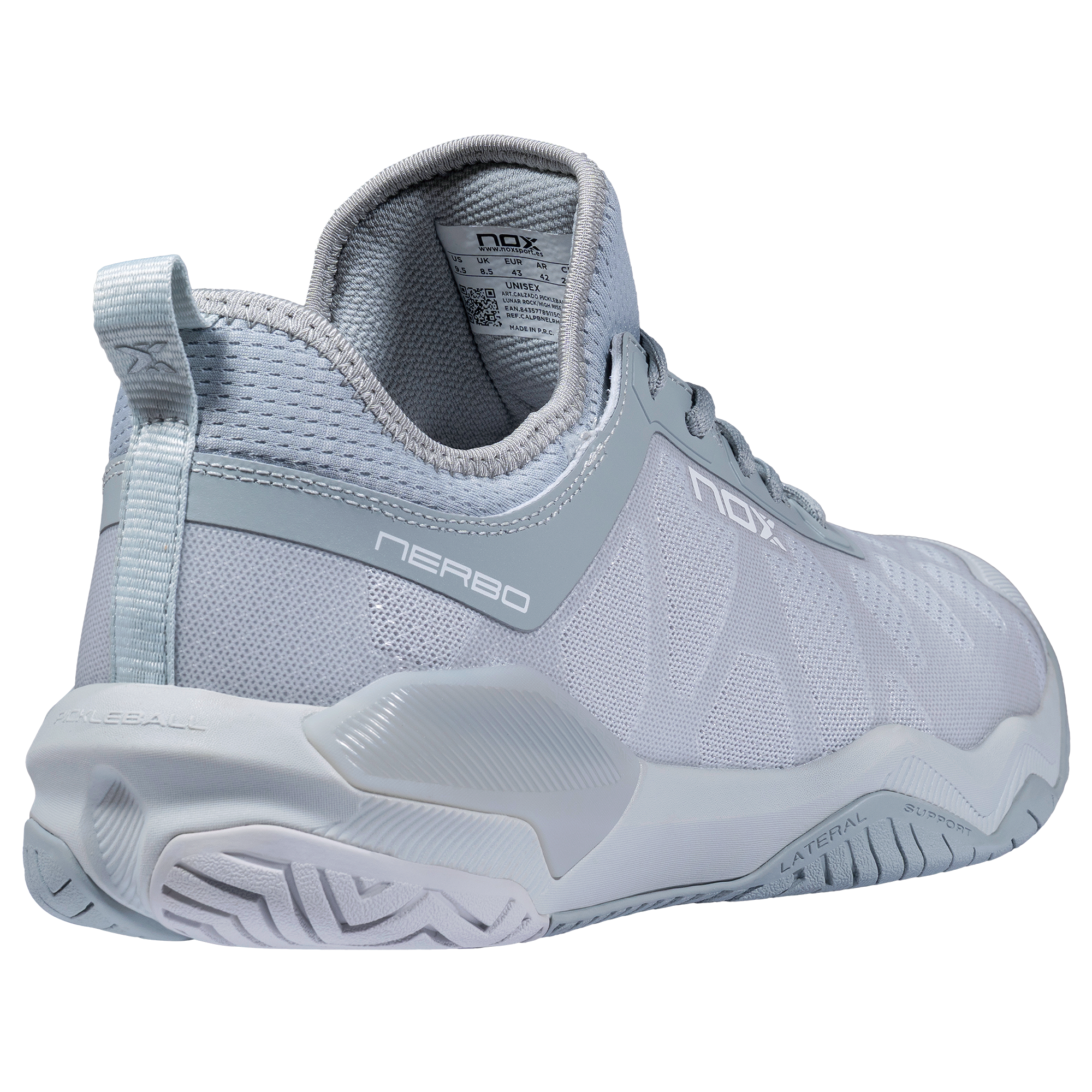 Zapatilla de Pickleball LUX NERBO Lunar Rock/High Rise