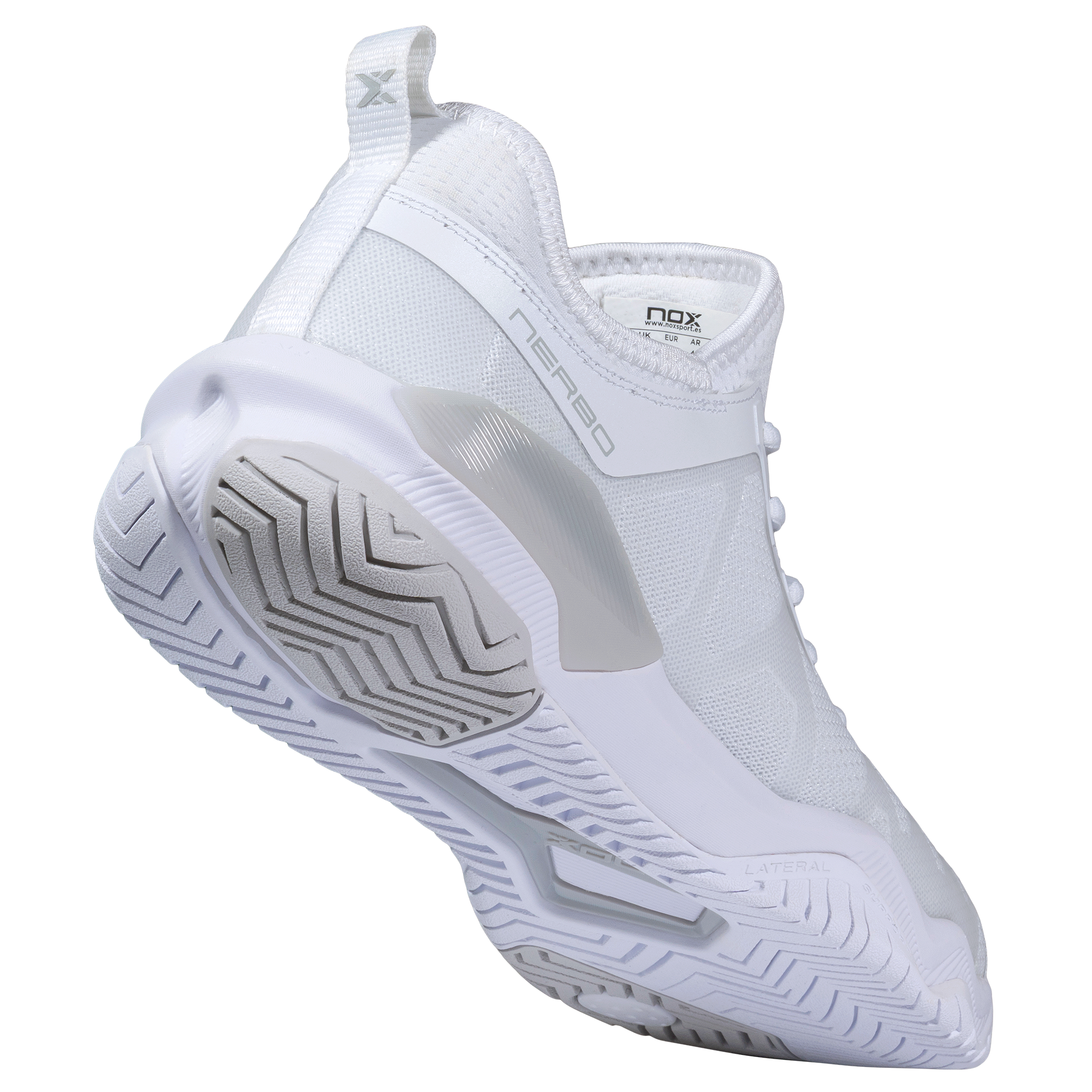 Zapatillas de Pickleball LUX NERBO White/Lunar Rock