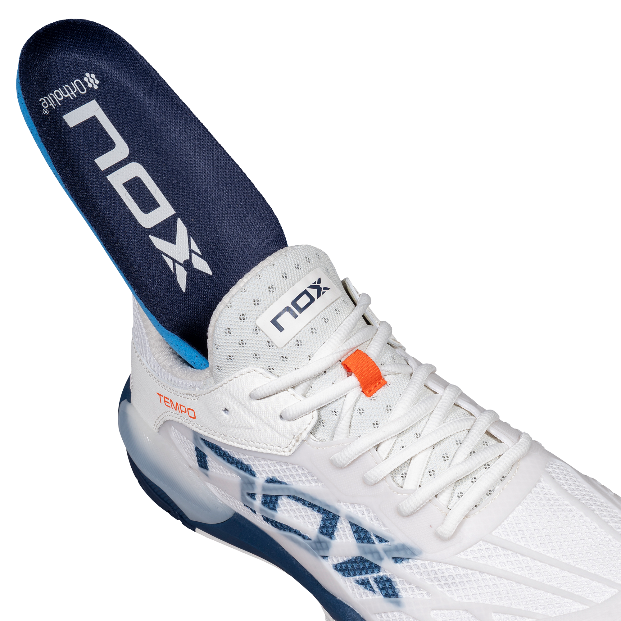 Zapatillas de Pickleball LUX TEMPO Sugar Swizzle/Dark Denim