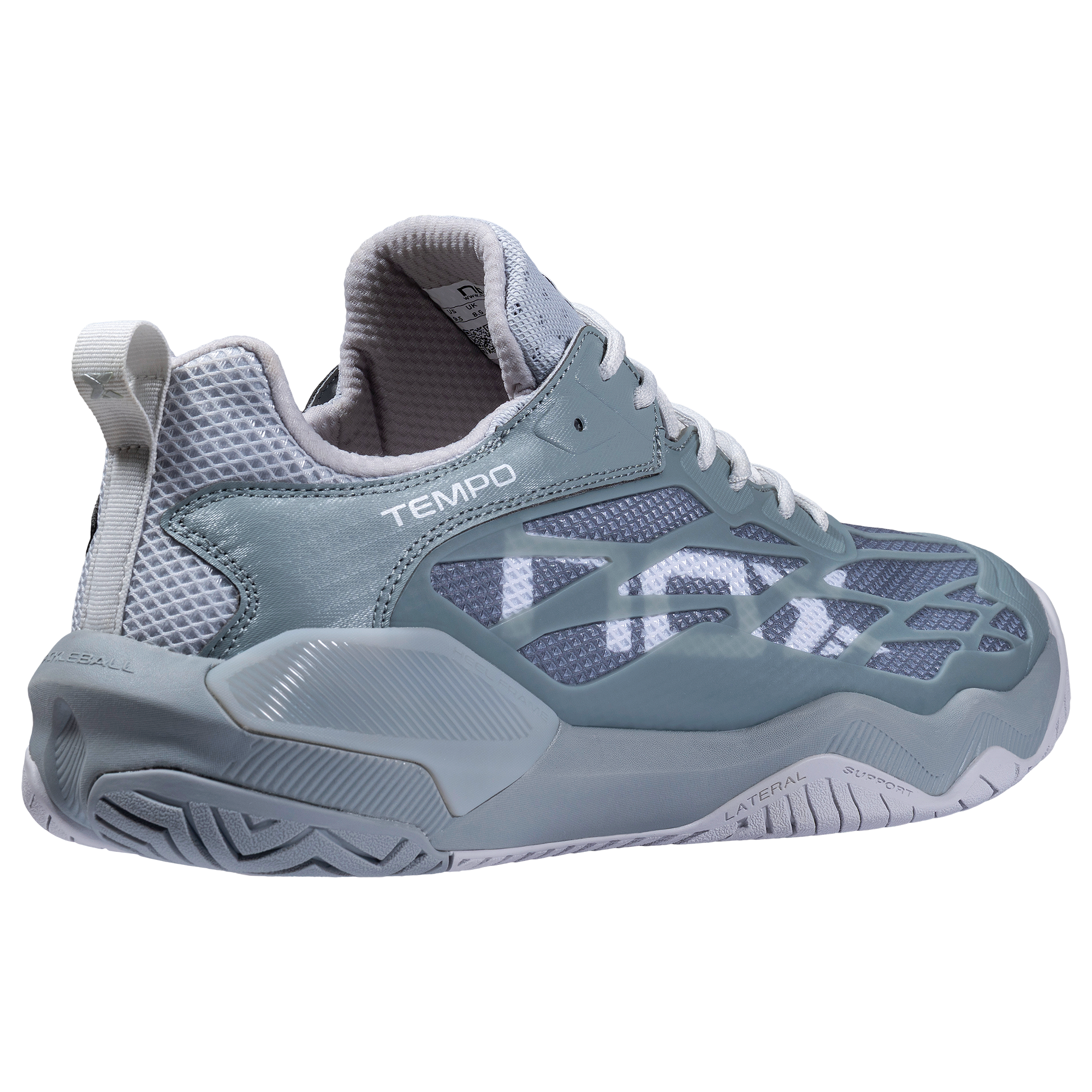 Zapatillas de Pickleball LUX TEMPO Ultimate Grey/White
