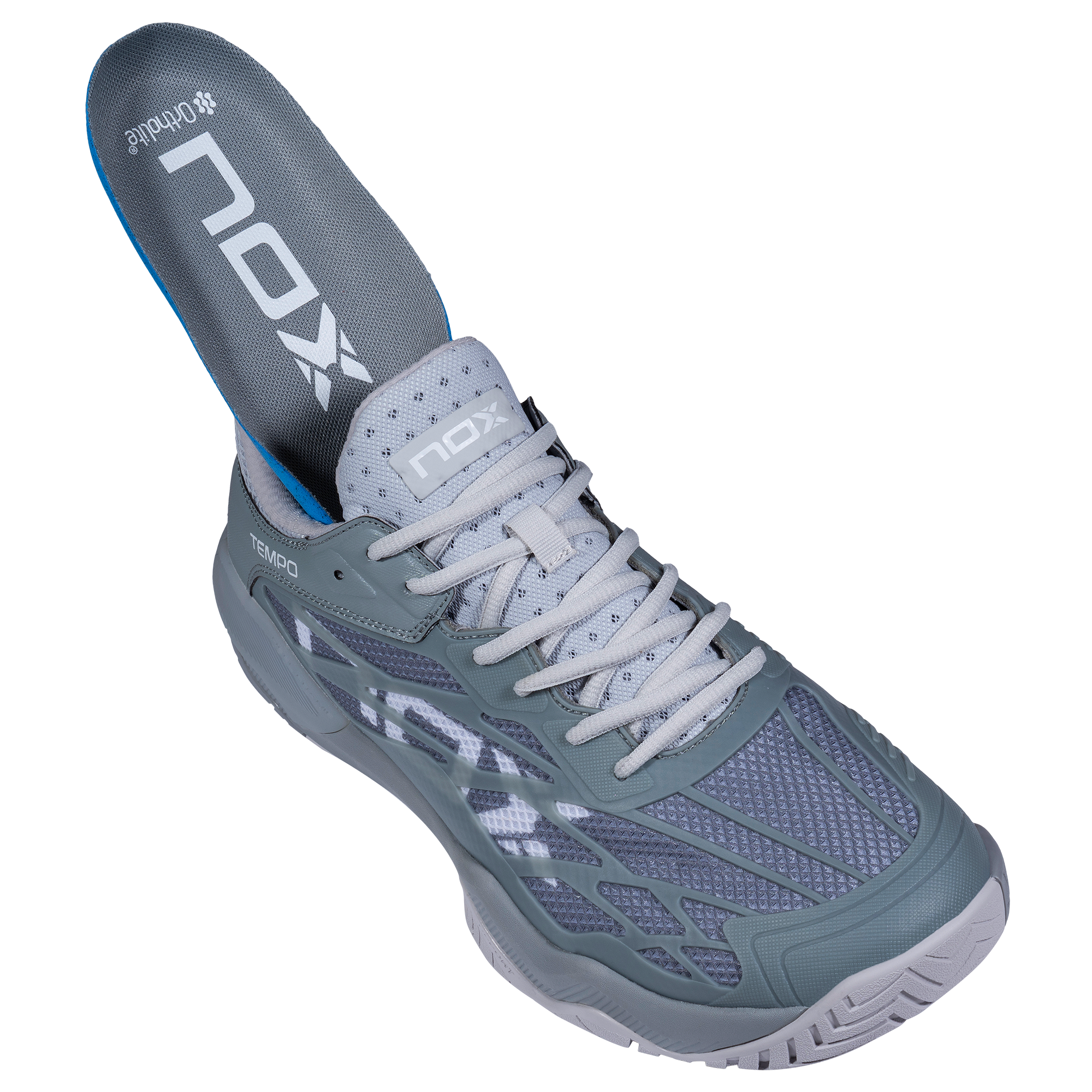 Zapatillas de Pickleball LUX TEMPO Ultimate Grey/White
