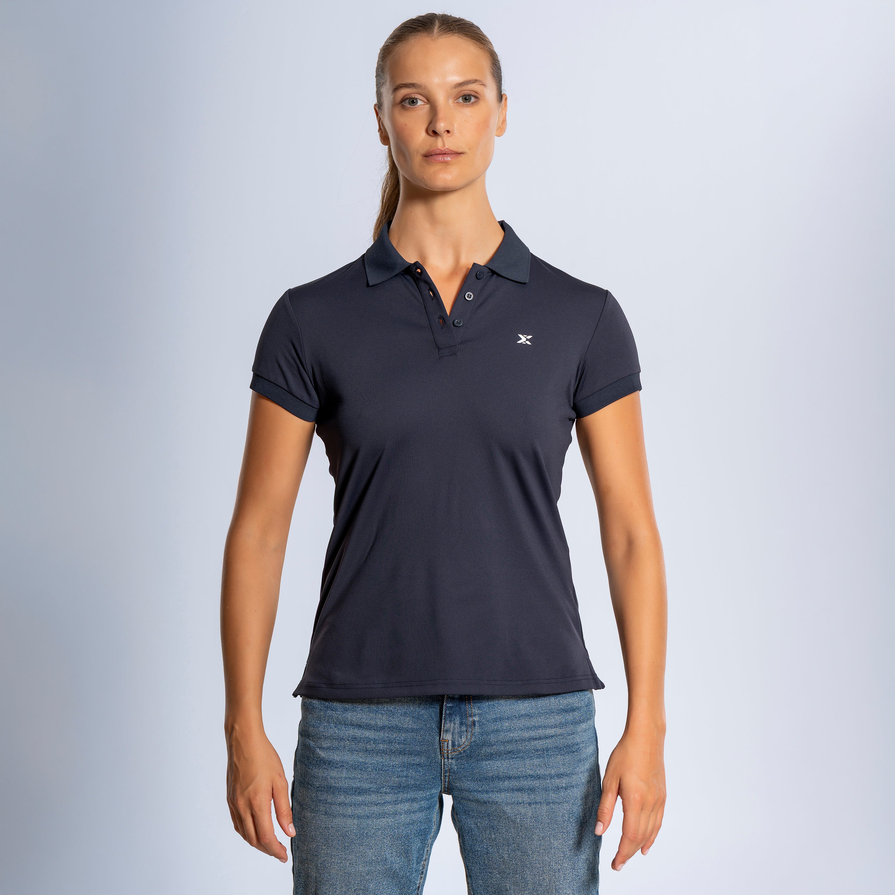 Polo Mujer CORP Navy Blue