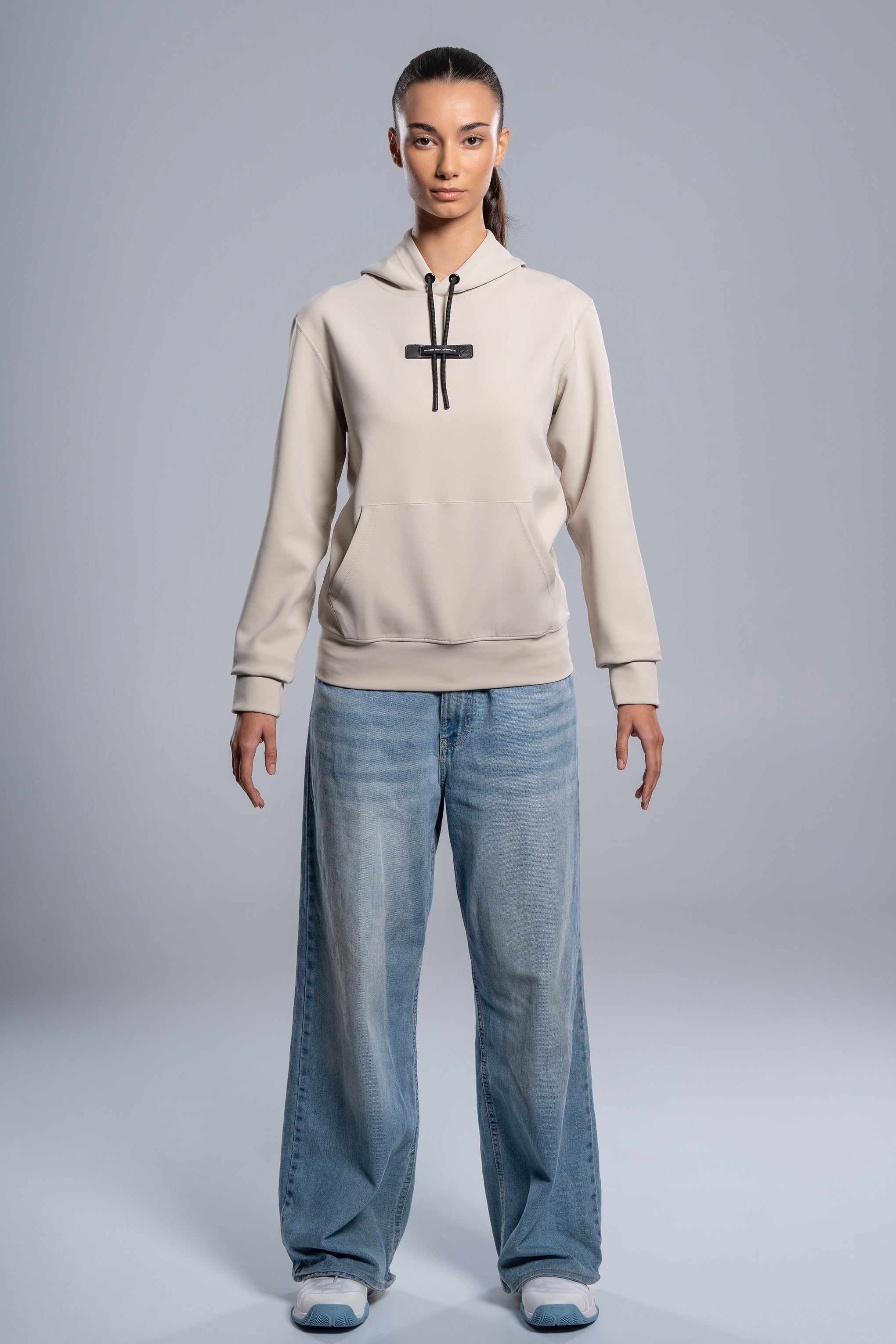 Sudadera STREET Oat Cream para mujer