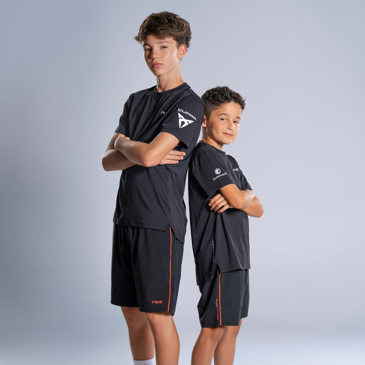 T-shirt Junior Sponsor Agustín Tapia Noir