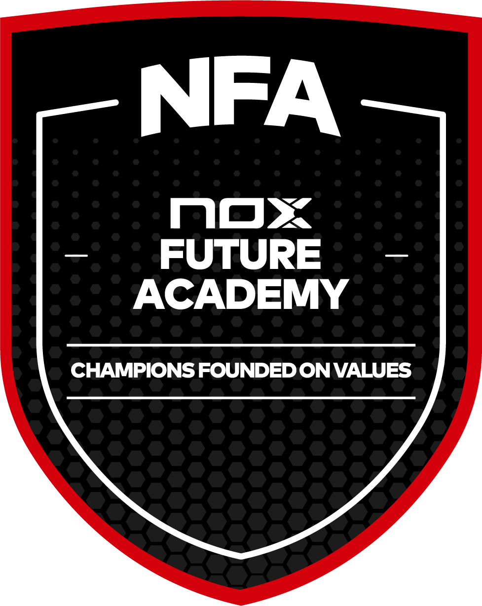Logo de la NOX FUTURE ACADEMY, la academia de pádel NOX