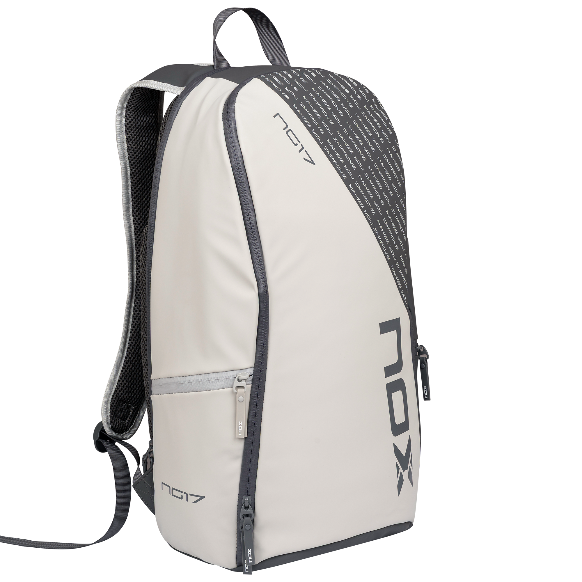 SAC À DOS DE PLAGE NG17 STREET BLANC/NOIR
