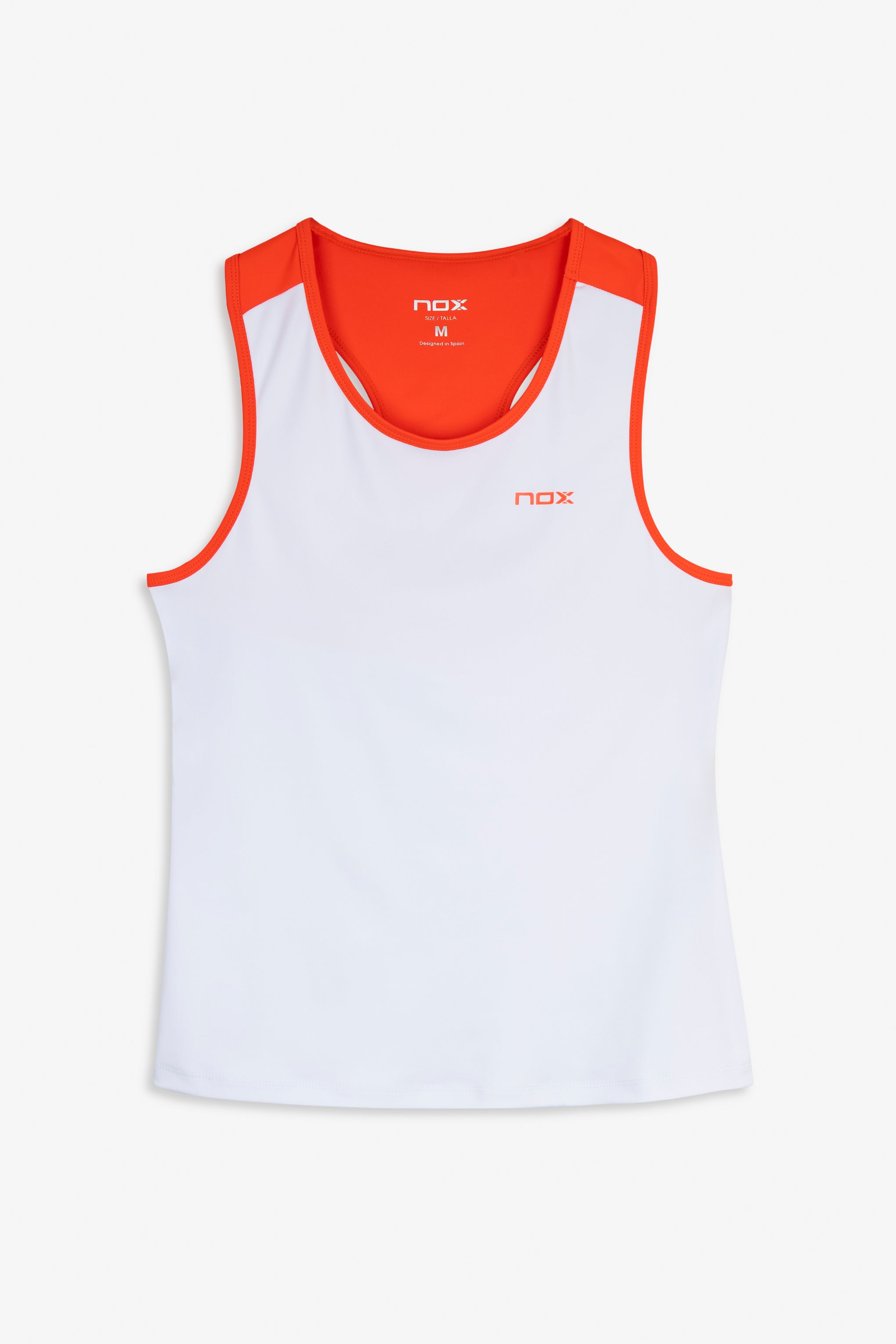 Débardeur TEAM pour femmes blanc/rouge