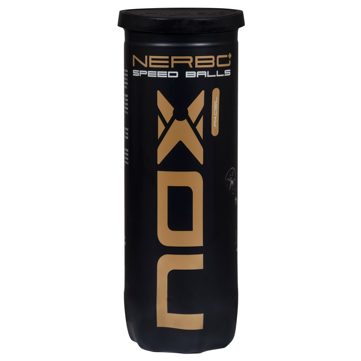 Bote de 3 pelotas de pádel NERBO SPEED - NOXbolasBolas