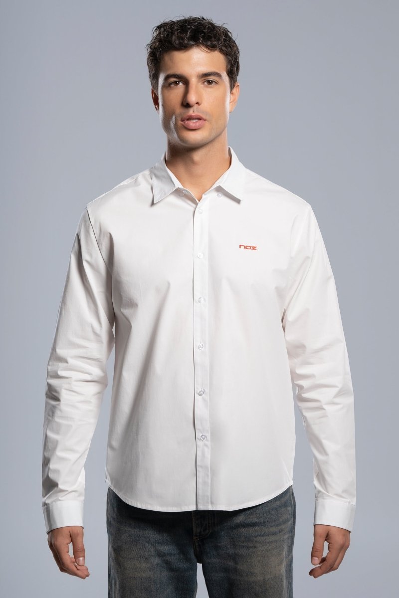Camisa CORP blanco para hombre - NOXcamisaCamisa