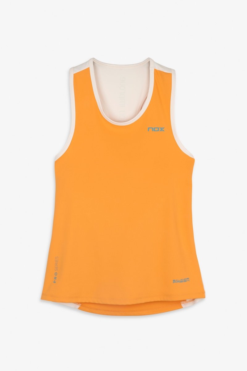 Camiseta de tirantes mujer PRO naranja - NOXcamisetaCamisetas