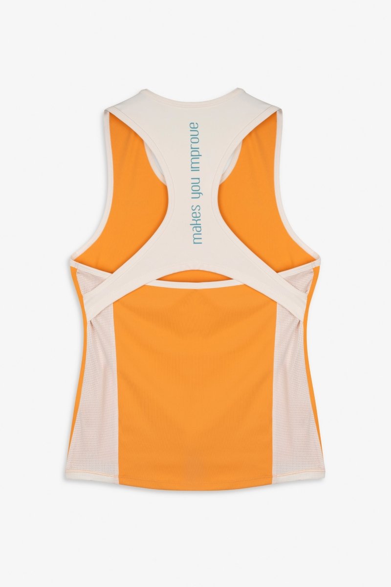 Camiseta de tirantes mujer PRO naranja - NOXcamisetaCamisetas