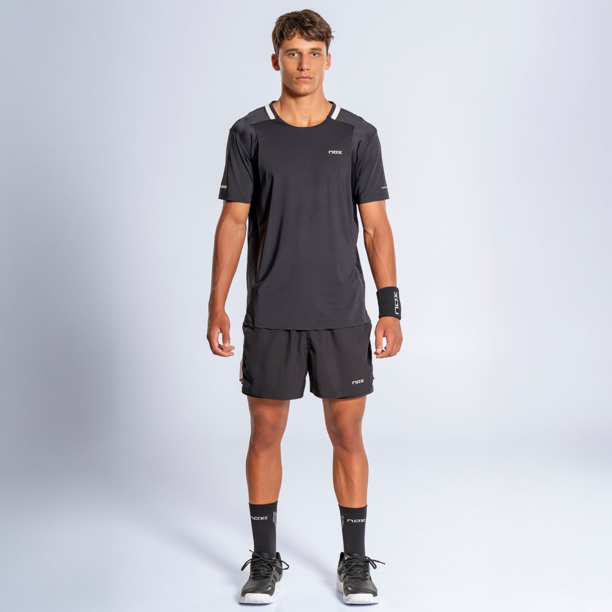 Camiseta Hombre PRO Jet Black - NOXCamisetas
