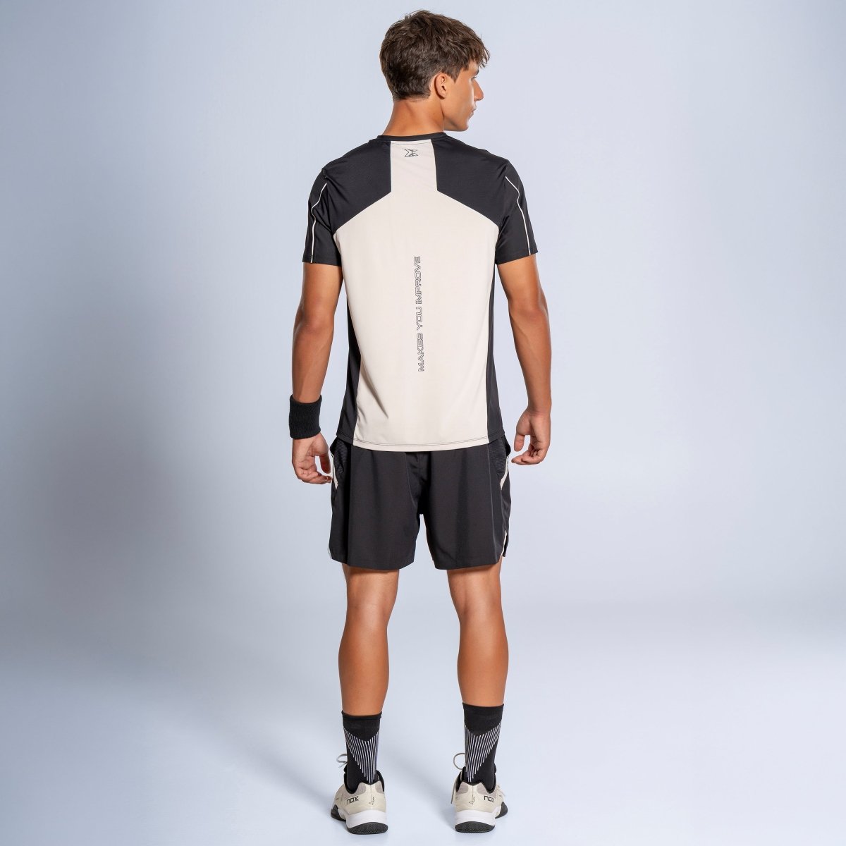 Camiseta Hombre PRO Snowy/Jet Black - NOXCamisetas