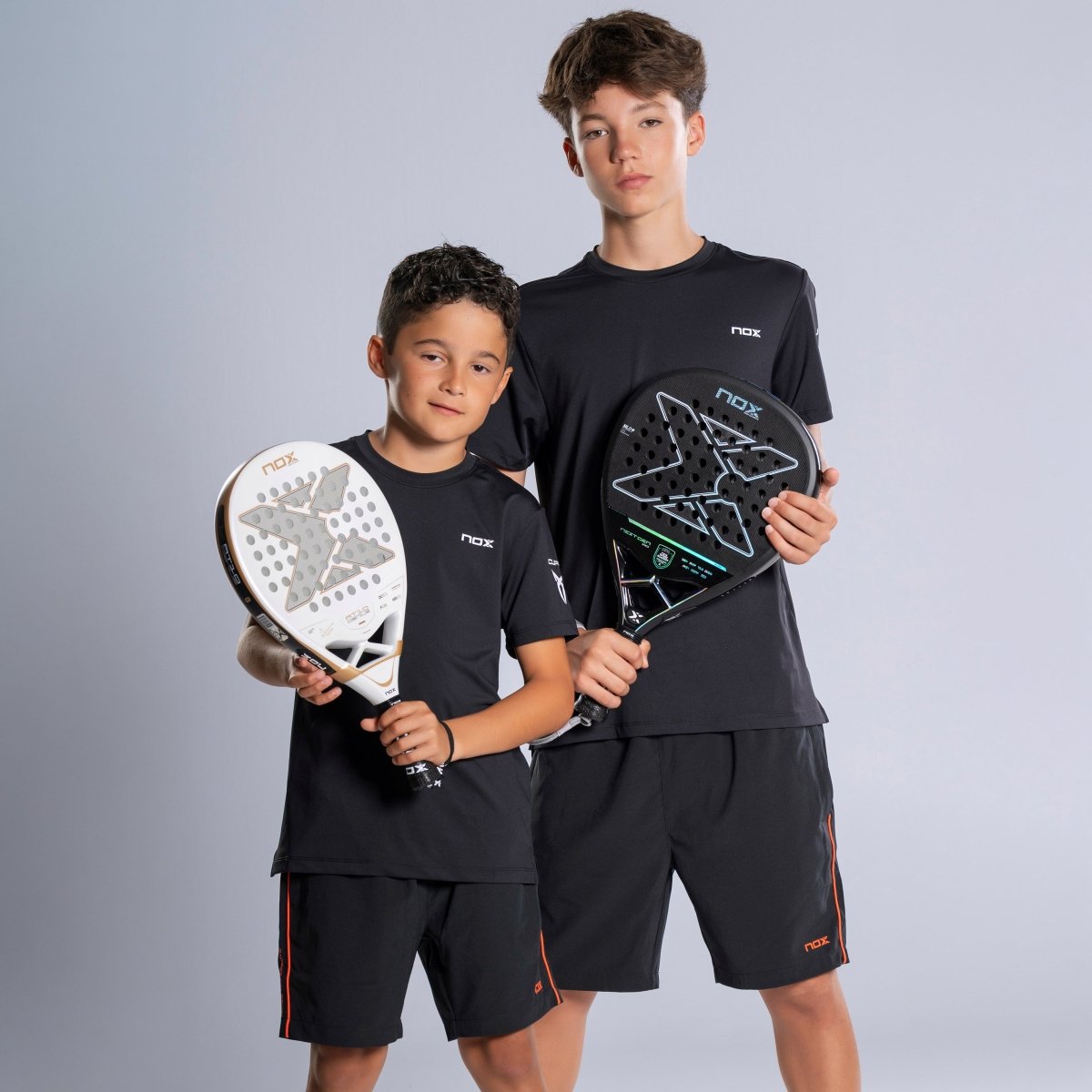 Camiseta Junior Sponsor Agustín Tapia Black - NOXinfantilCamisetas