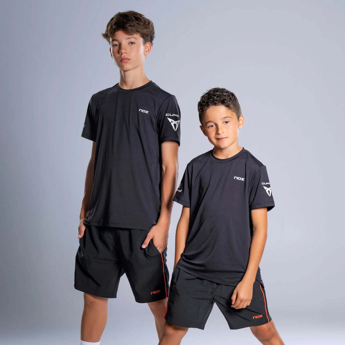 Camiseta Junior Sponsor Agustín Tapia Black - NOXinfantilCamisetas