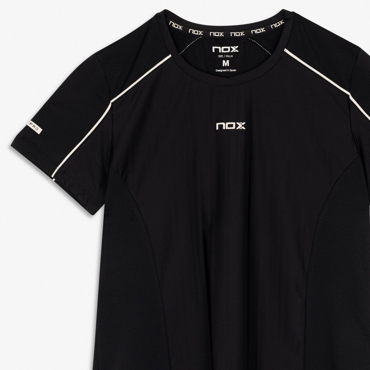 Camiseta Mujer PRO Jet Black - NOXCamisetas