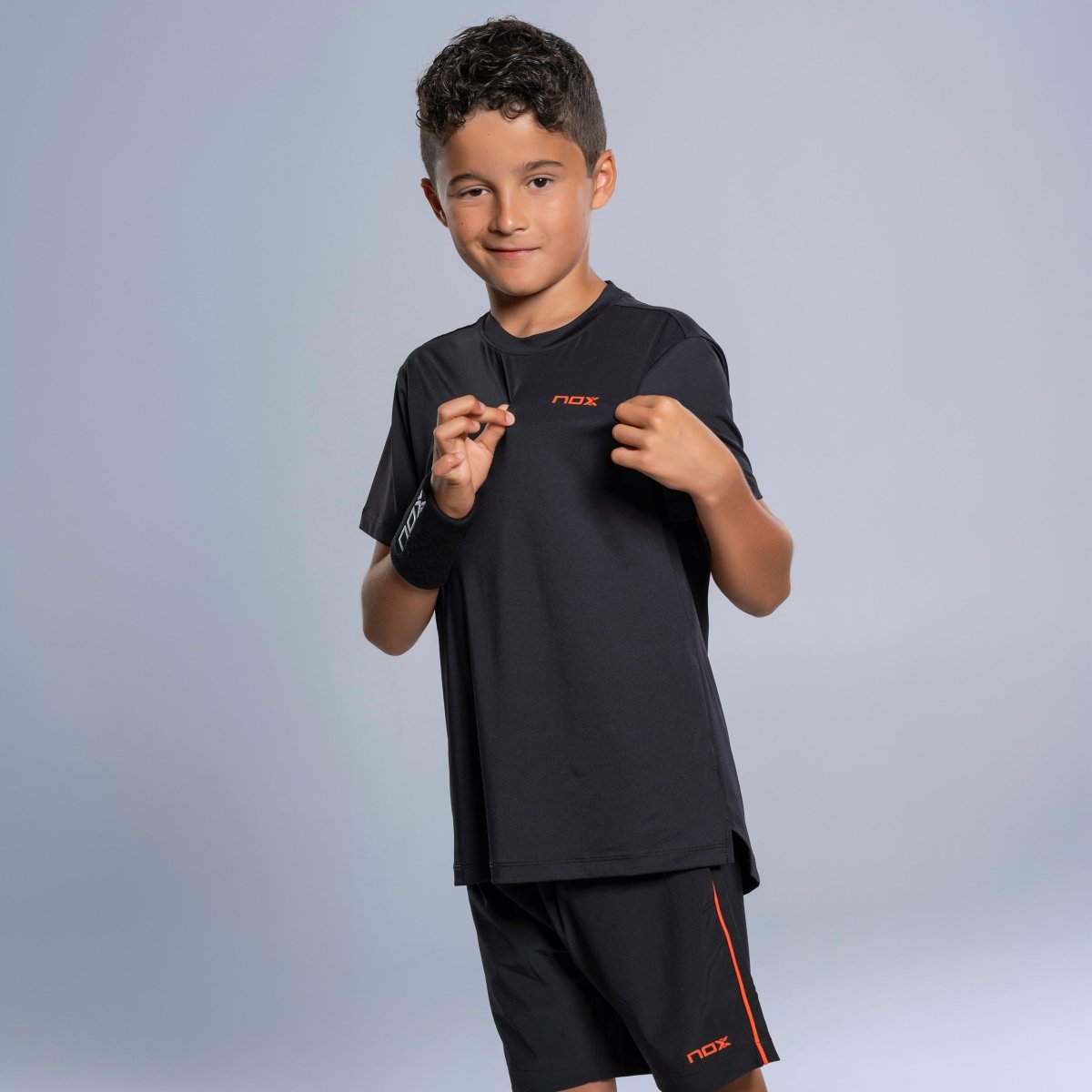Camiseta Niño TEAM Black - NOXCamisetas