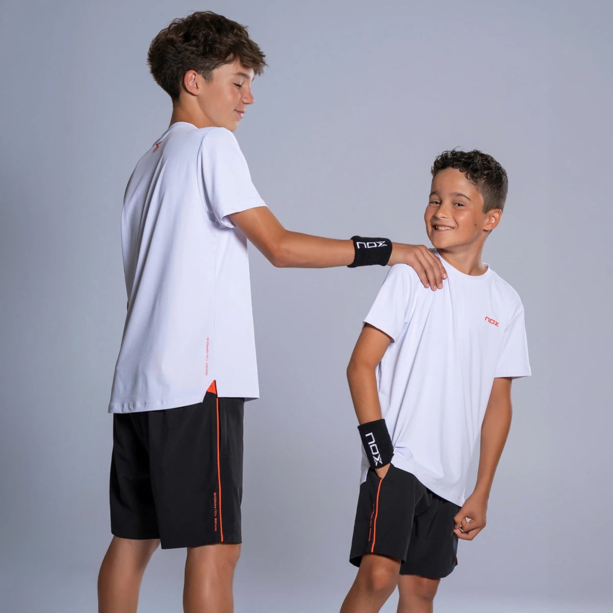 Camiseta Niño TEAM White - NOXCamisetas