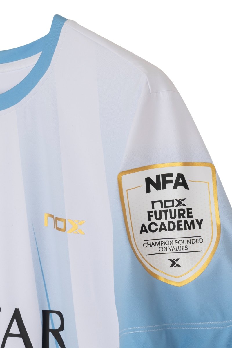 Camiseta Sponsors AT10 Azul Claro de Agustín Tapia - NOXcamisetaCamisetas