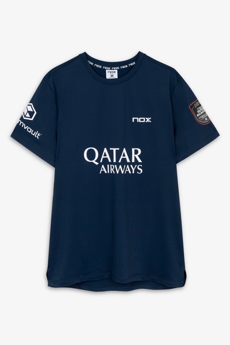 Camiseta Sponsors AT10 Azul Oscuro de Agustín Tapia 2026 - NOXreplicasCamisetas