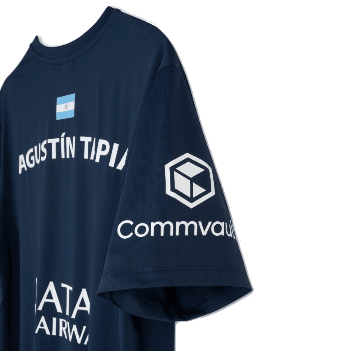 Camiseta Sponsors AT10 Azul Oscuro de Agustín Tapia 2026 - NOXAllCamisetas