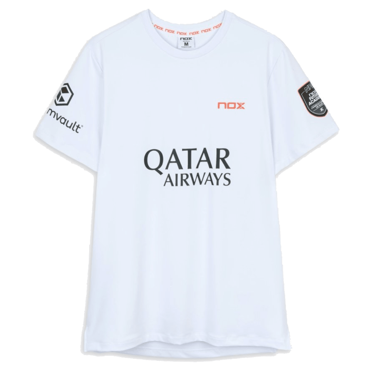 Camiseta Sponsors AT10 Blanco de Agustín Tapia 2026 - NOXAgustín Tapia 2025Camisetas
