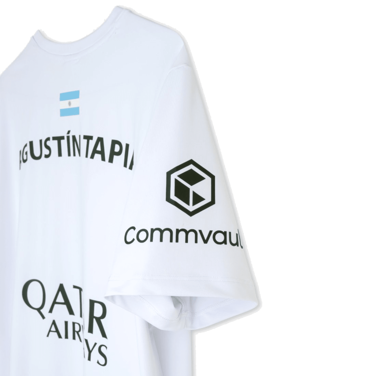 Camiseta Sponsors AT10 Blanco de Agustín Tapia 2026 - NOXAgustín Tapia 2025Camisetas