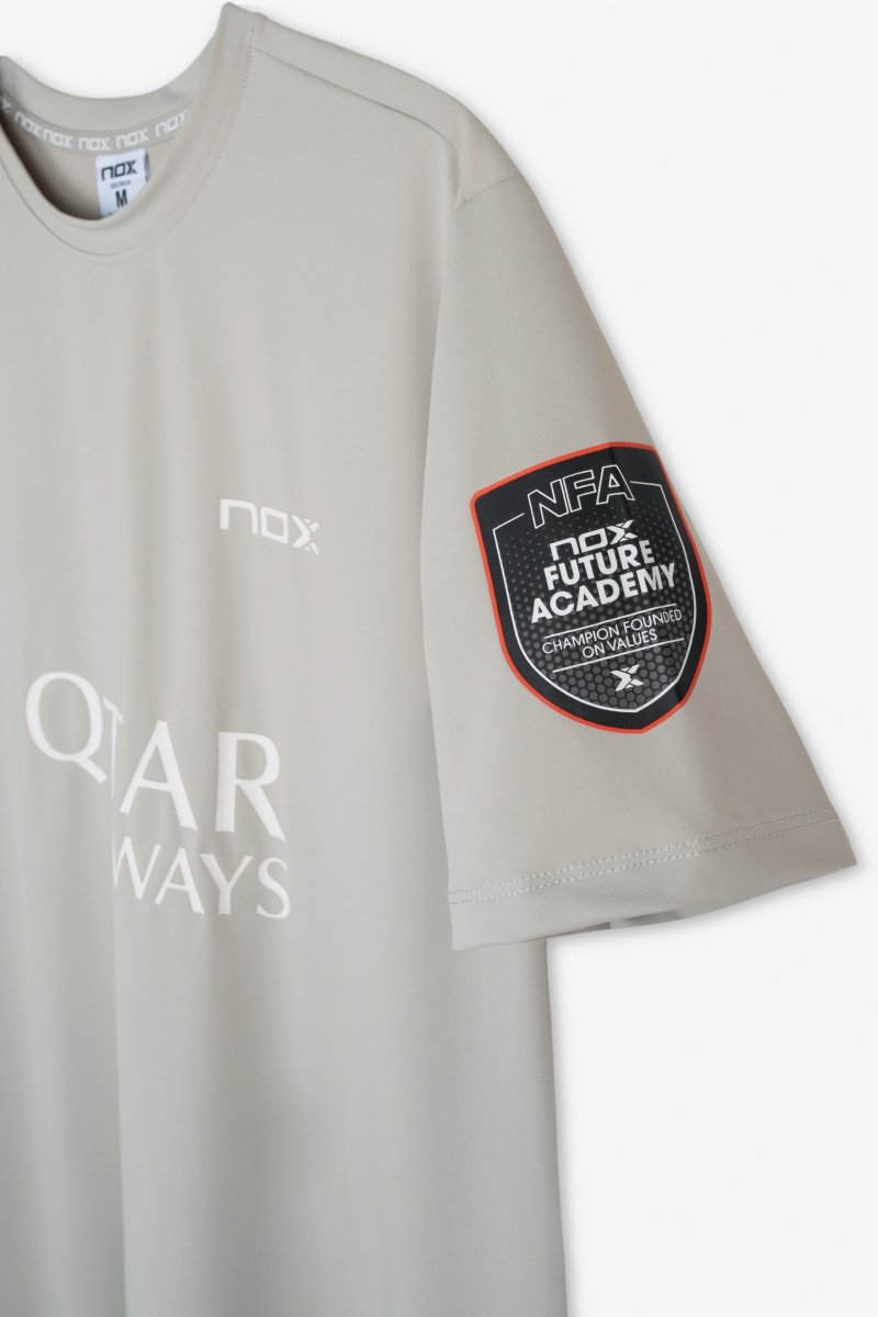 Camiseta Sponsors AT10 Gris Suave de Agustín Tapia 2026 - NOXreplicasCamisetas