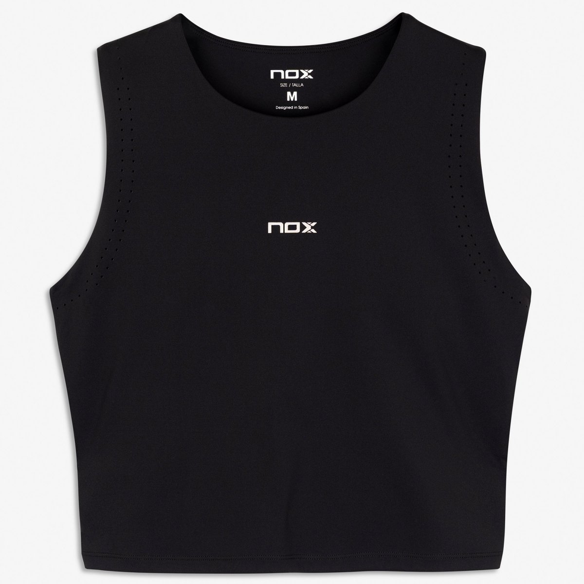 Camiseta Tirantes Mujer PRO Jet Black - NOXCamisetas
