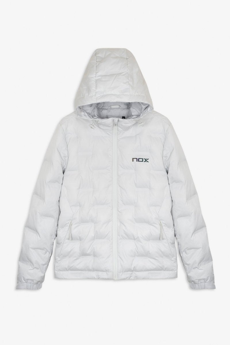 Chaqueta acolchada TEAM gris para mujer - NOXchaqueta deportivaChaqueta deportiva