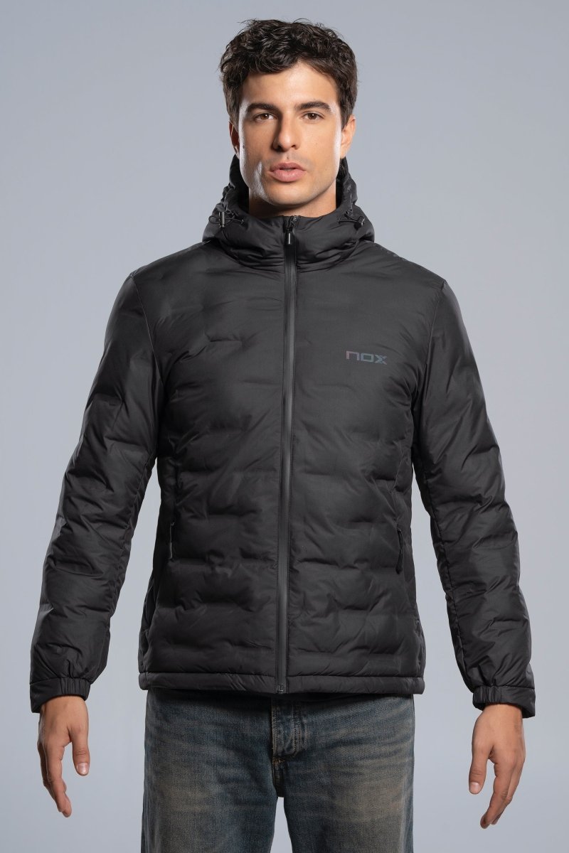 Chaqueta acolchada TEAM negro para hombre - NOXchaqueta deportivaChaqueta deportiva