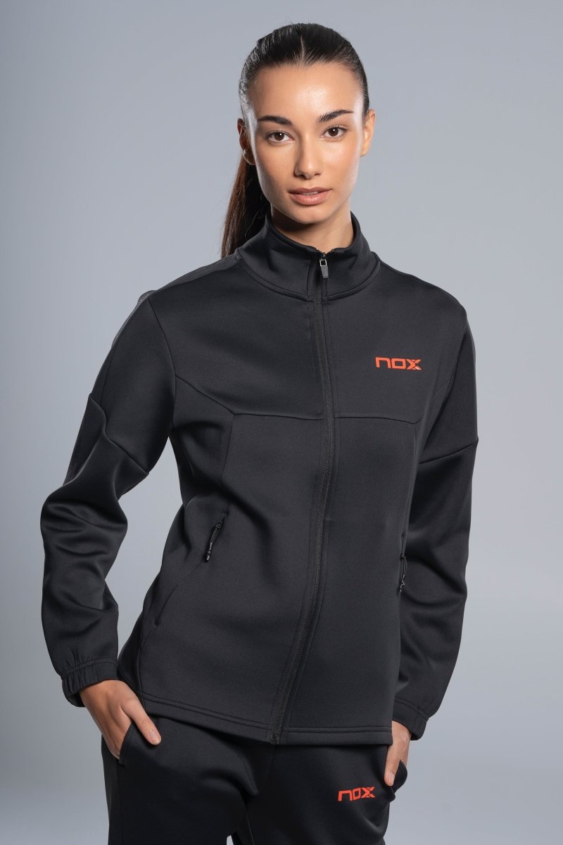 Chaqueta TEAM Black para mujer - NOXchaqueta deportivaChaqueta deportiva