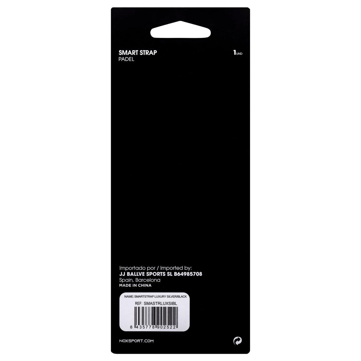 Cordón Smartstrap® LUXURY plata - NOXsmartstrapSMARTSTRAP