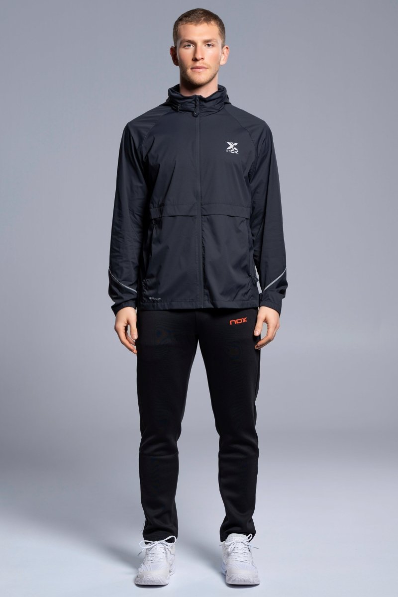 Cortavientos Ligero Hombre Black - NOXcortavientosCortavientos