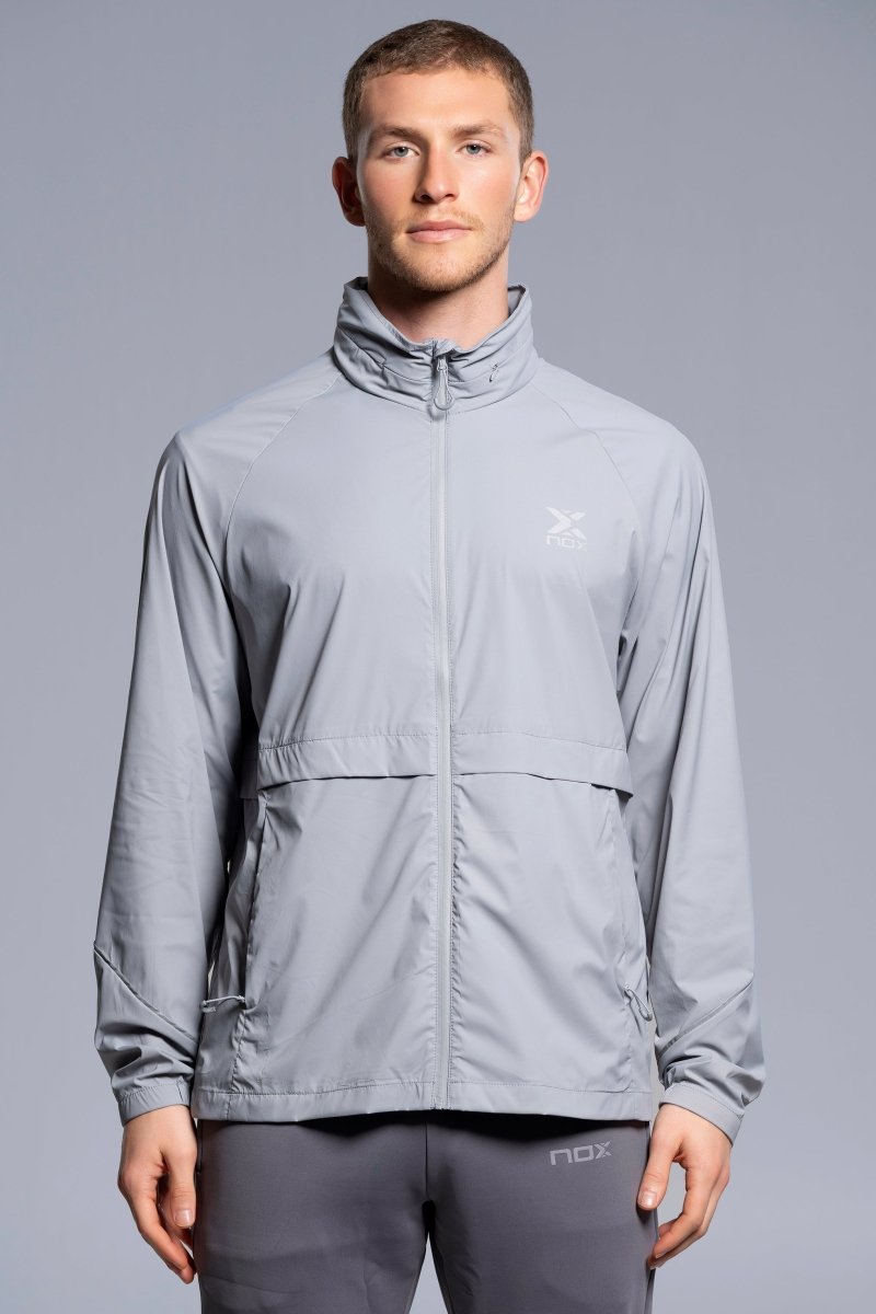 Cortavientos Ligero Hombre Light Grey - NOXcortavientosCortavientos