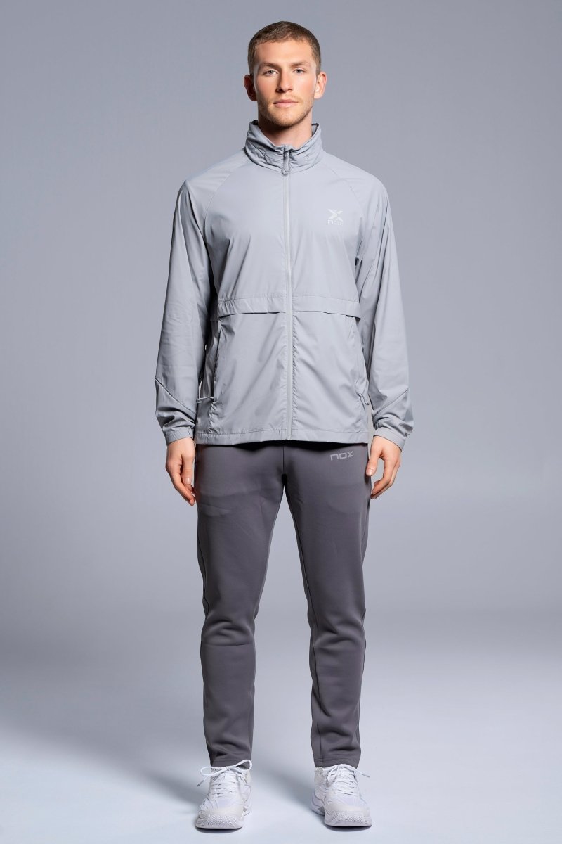 Cortavientos Ligero Hombre Light Grey - NOXcortavientosCortavientos