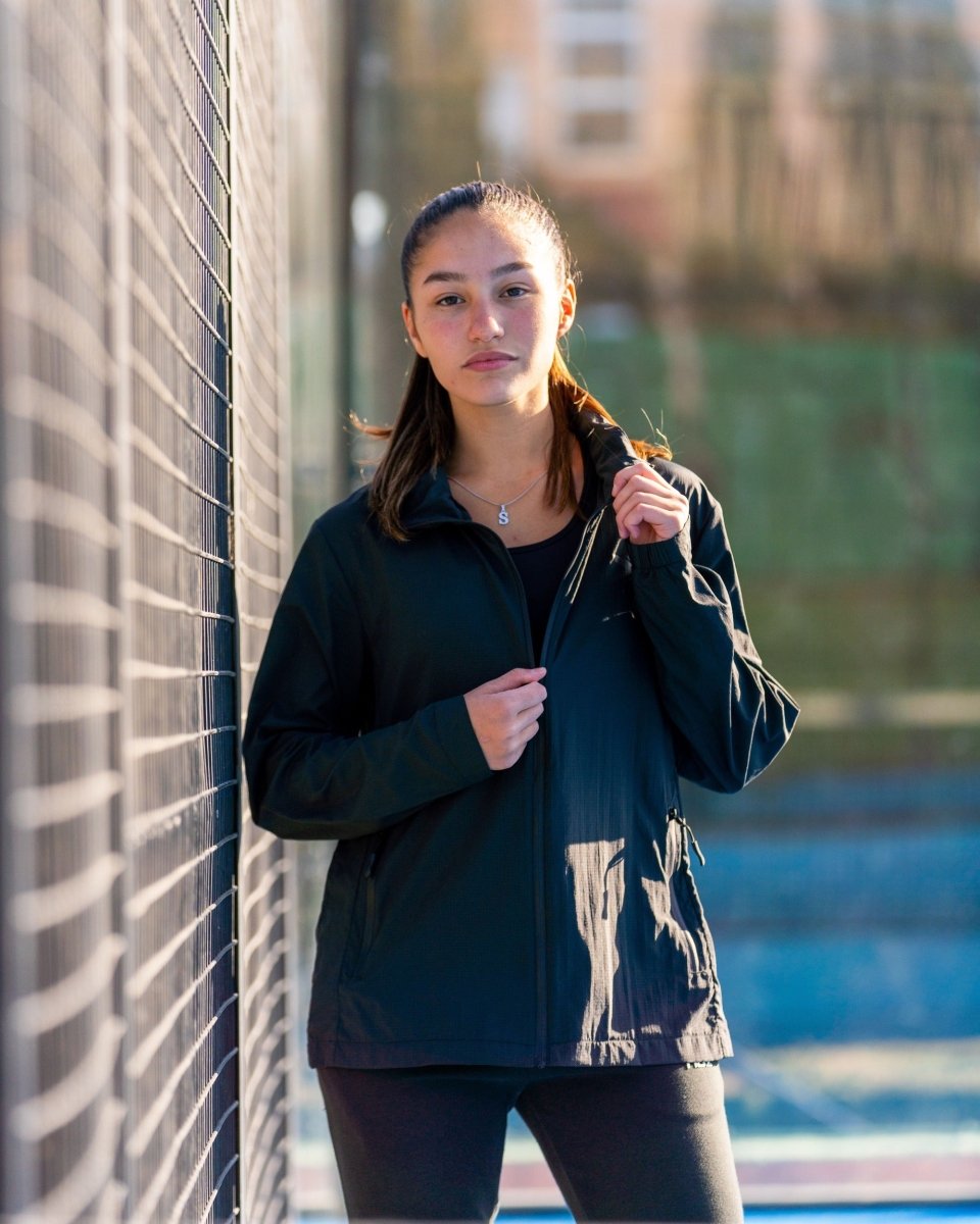 Cortavientos mujer TEAM negro - NOXcortavientoscortavientos