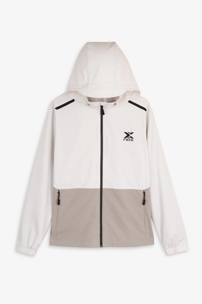 Cortavientos Mujer White Cloud/Cobblestone - NOXcortavientosCortavientos